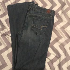 American Eagle boyfriend size 10 boot cut jeans